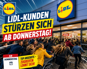 Lidl-Kunden stürzen sich ab Donnerstag 28.5.2026 auf diese Angebote