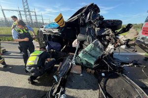 Schwerer Unfall auf der A4 fordert einen Schwerverletzten