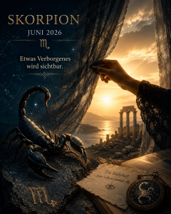 Skorpion im Juni 2026: Etwas Verborgenes wird sichtbar