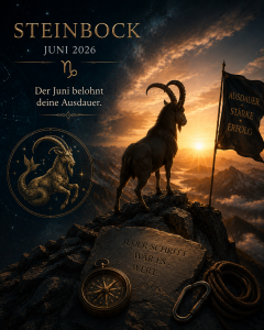 Steinbock im Juni 2026: Der Juni belohnt deine Ausdauer