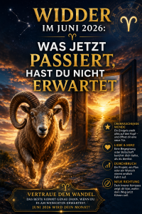 Widder im Juni 2026: Was jetzt passiert, hast du nicht erwartet