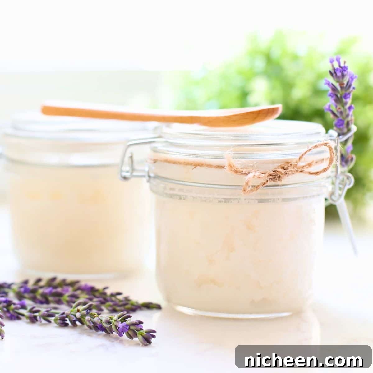 Homemade Lavender and Vanilla Sugar Scrub for Silky Skin 1 Homemade Lavender and Vanilla Sugar Scrub for Silky Skin