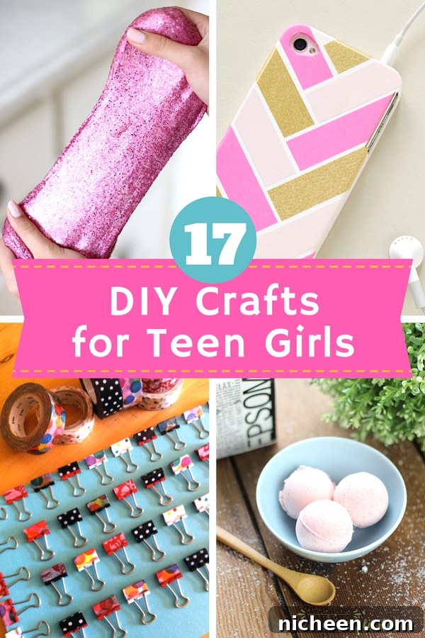 Trendy DIY Crafts and Projects for Teen Girls