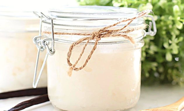 Homemade Vanilla Sugar Scrub and Free Printable Labels 1 featured 277667