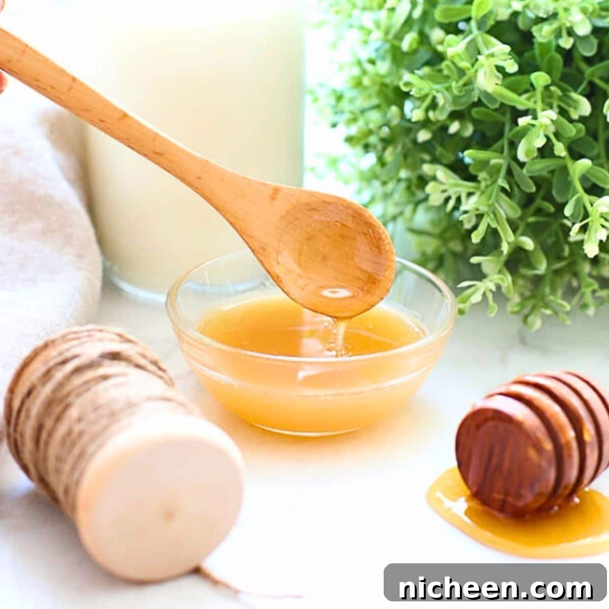 Homemade Milk and Honey Sugar Scrub for Silky Smooth Skin