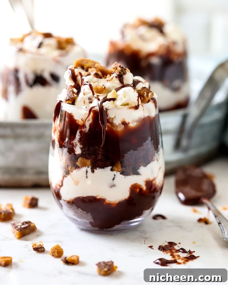 Decadent Chocolate Toffee Trifle Recipe
