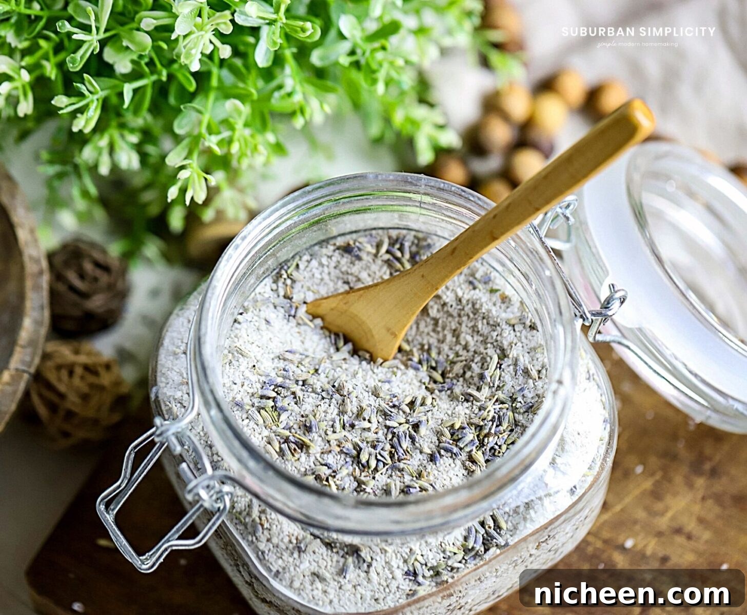 Homemade Lavender Bath Salts Recipe