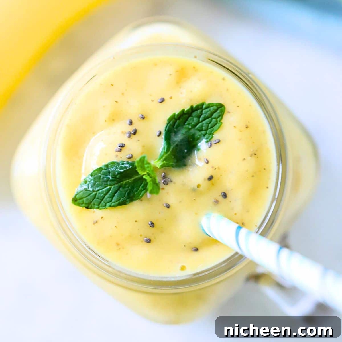 Tropical Mango Pineapple Smoothie Recipe