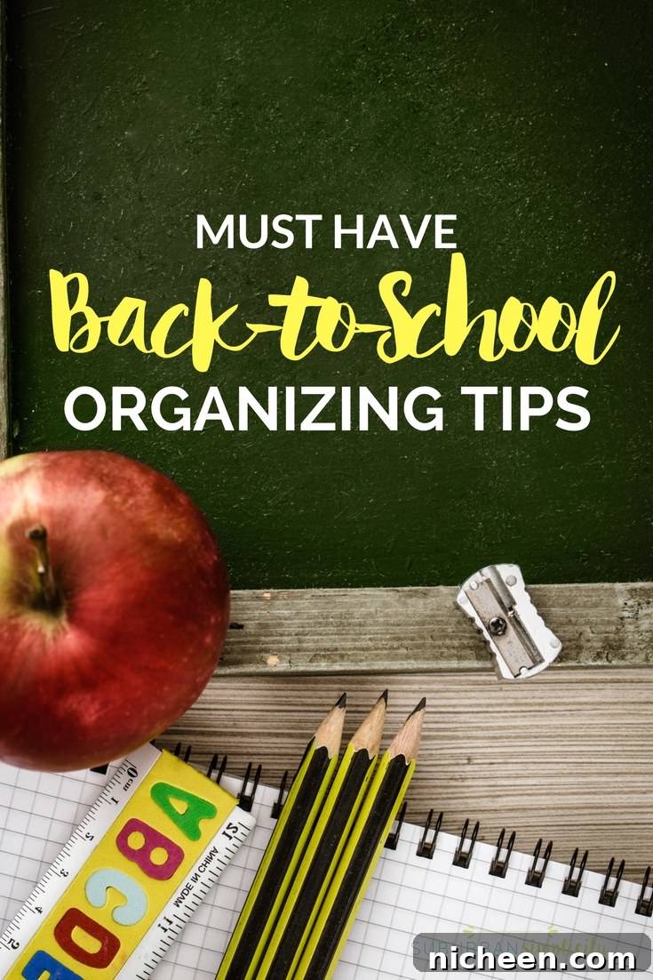 Back-to-School Organization Tips for a Smooth Start