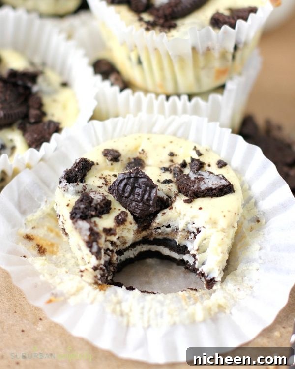 Mini Oreo Cheesecakes Recipe