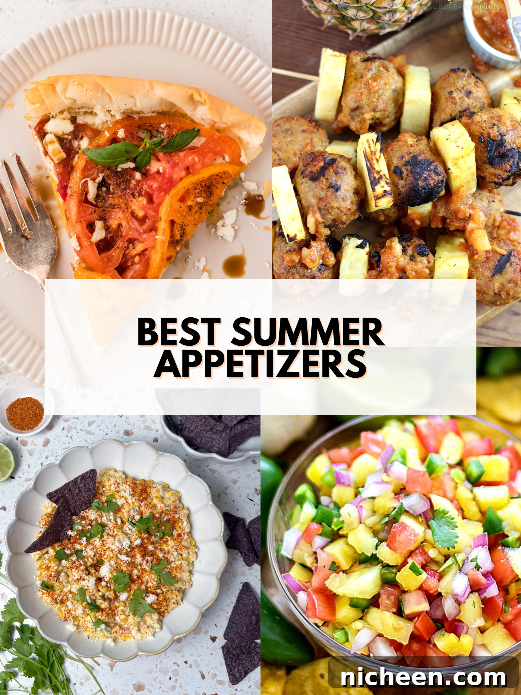 Quick Summer Appetizers for Parties and BBQs