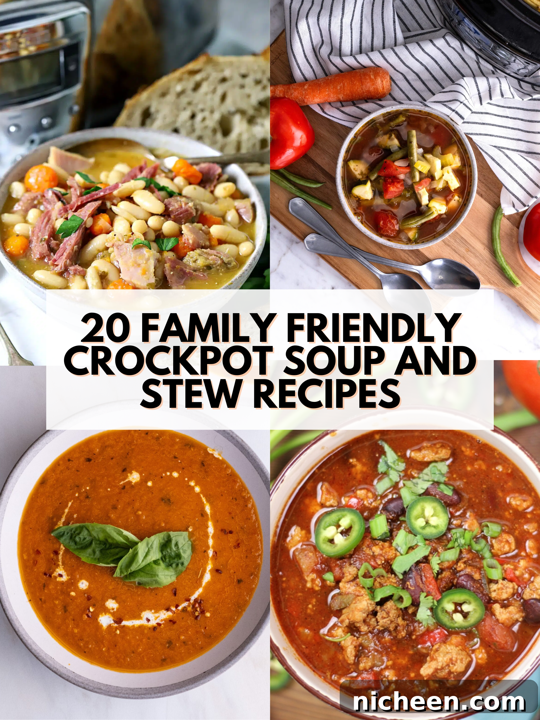 20 Slow Cooker Soup and Stew Recipes the Whole Family Will Love