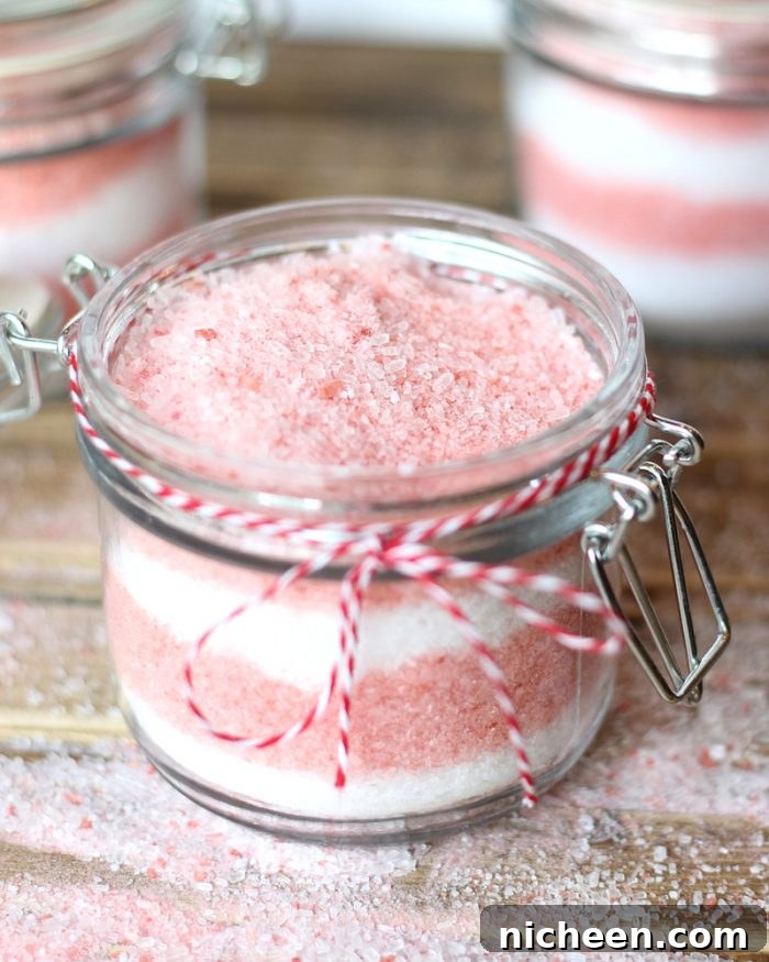 DIY Peppermint Bath Soak Recipe