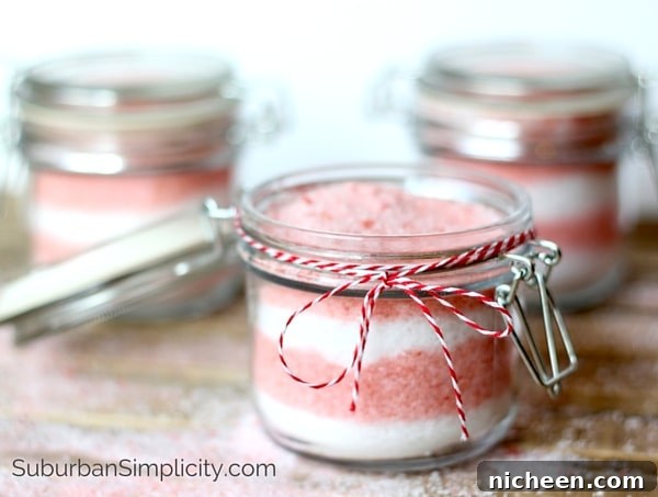 DIY Peppermint Bath Salts