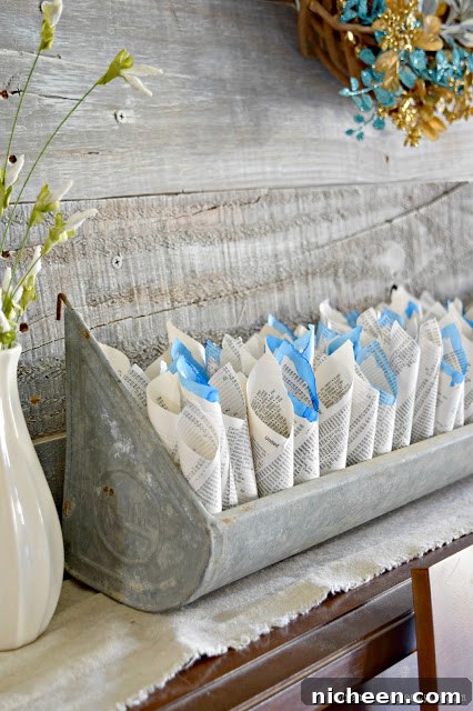 Spring DIY Decor Ideas to Refresh Your Home 11 Painted book page decor