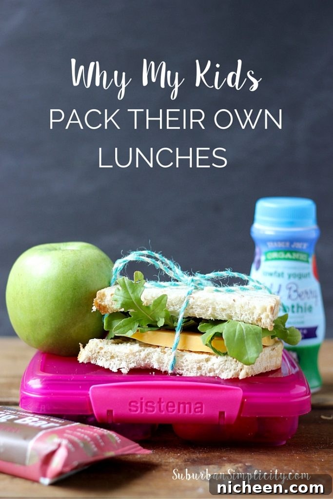 Why I Let My Kids Pack Their Own Lunches 2 Learn Why My Kids Pack Their Own Lunches and what life skills it teaches them. Kids gain so much by giving them a little responsibility.