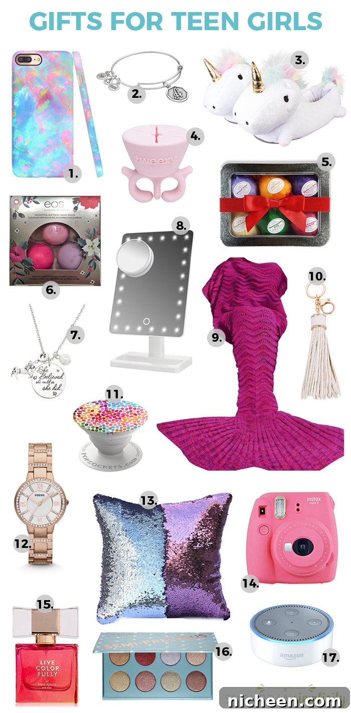 Looking for cool gift ideas for teen girls? This gift guide has you covered. Teens can be hard to shop for but not with these clever and on trend ideas!