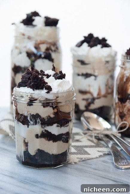 Gluten-free brownie trifle