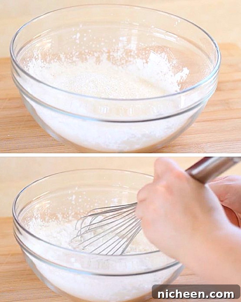 Bowl with bath bomb ingredients in it.