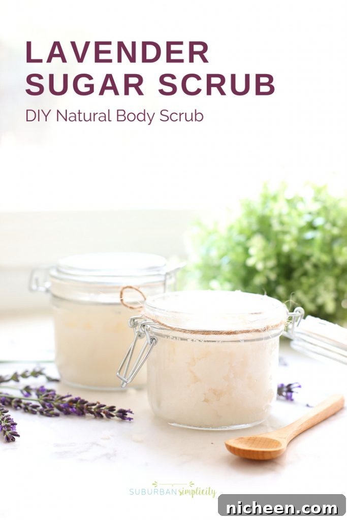 DIY Sugar scrub