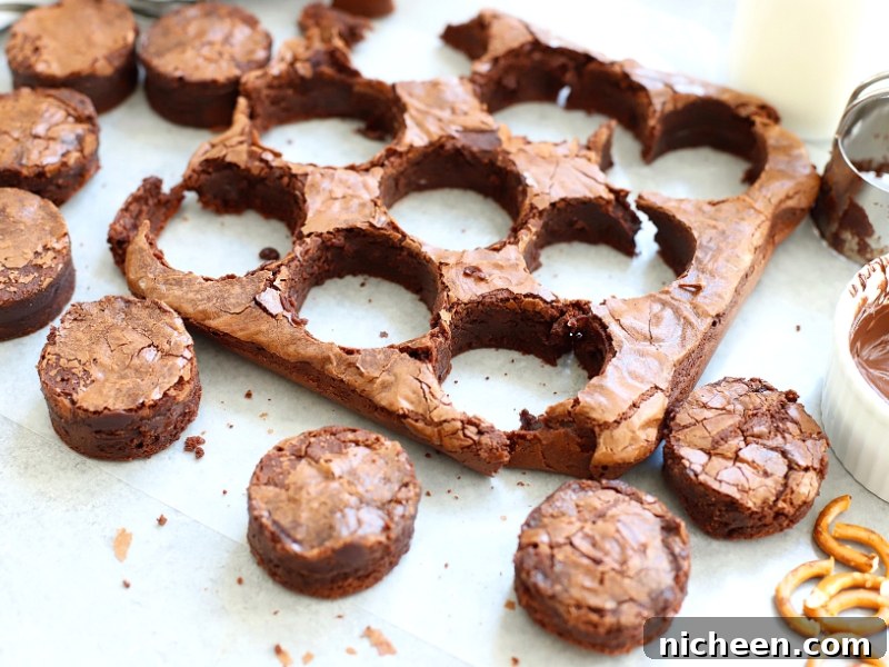 Brownies to make Brownie Spiders