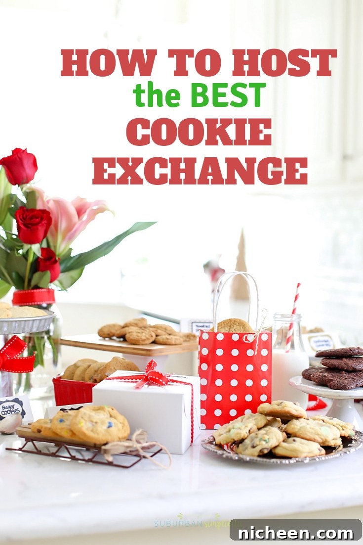 Plan the perfect holiday cookie exchange with these tips! From the invites to the refreshments, you’ll Host the Best Cookie Exchange in the neighborhood!
