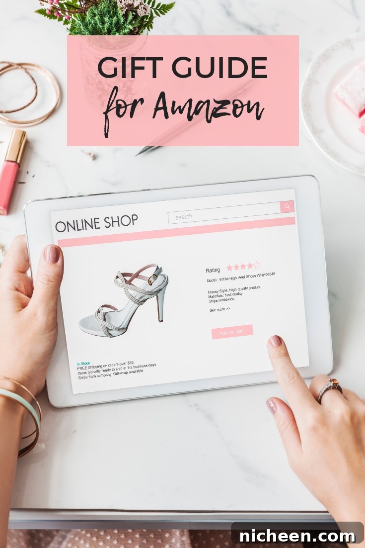 Here's your Gift Guide for Amazon that has some amazing gift ideas for everyone on your list!! Making holiday shopping easy and shop online!