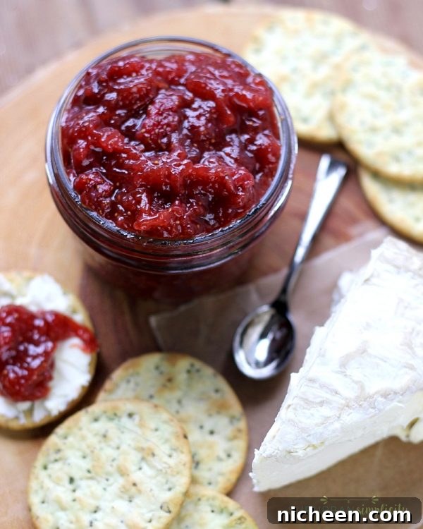Paleo Strawberry Fig Jam Recipe 4 strawberry fig jam in a mason jar