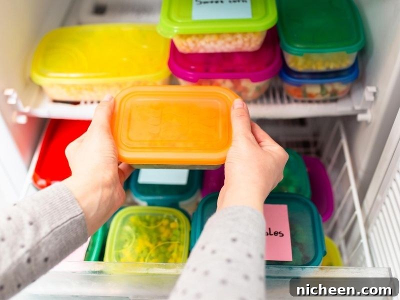 Freezer items for back to school