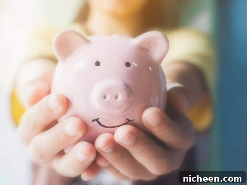 How to Create a Family Budget in 7 Steps 5 Piggy band for family budgeting.