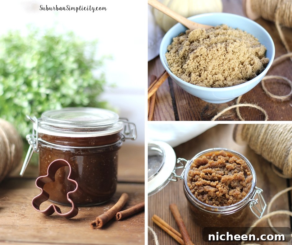 DIY Gingerbread Sugar Scrub Recipe for Soft, Festive Skin 5 Gingerbread scrub as a Christmas Gift