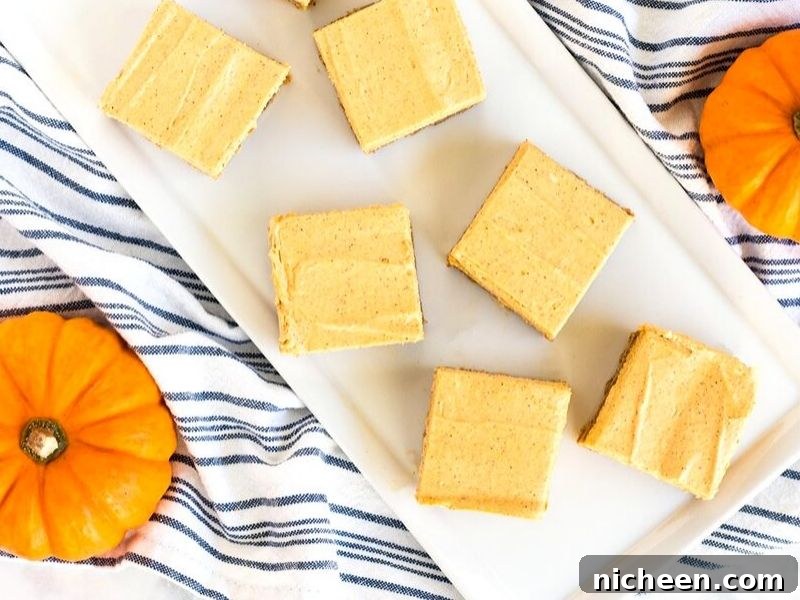 Over 50 Pumpkin Dessert Recipes for Fall 2 A plate of cheesecake.