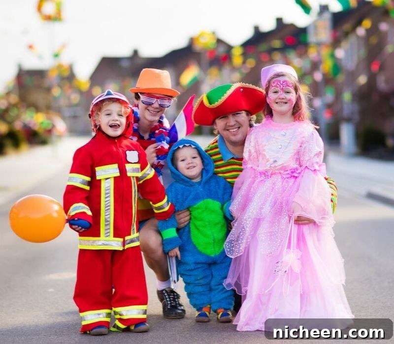 Kids in Halloween Costumes