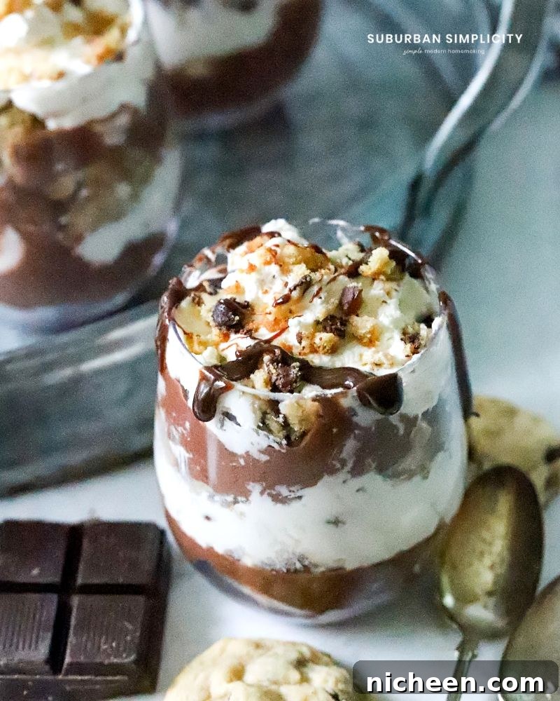 This Chocolate Chip Trifle is the ultimate in decadence while being incredibly easy to prepare.