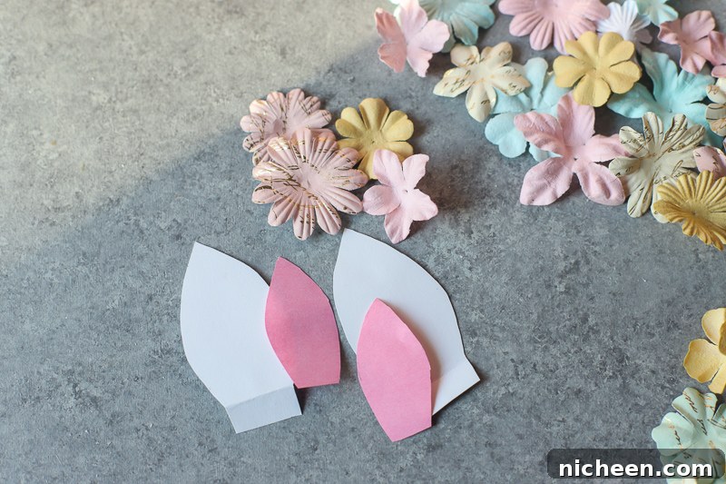 DIY Unicorn Pumpkin: Cute Halloween Craft Tutorial 6 Ears for a unicorn pumpkin