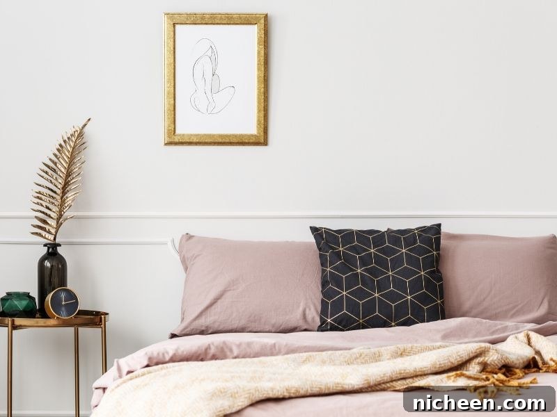 Made bed