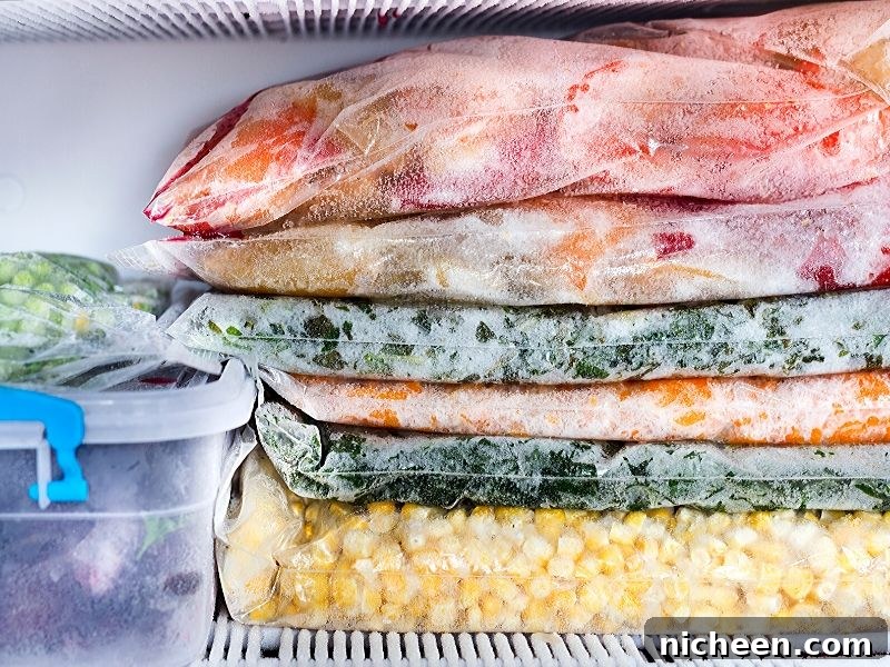 freezer tip: Freeze in small batches