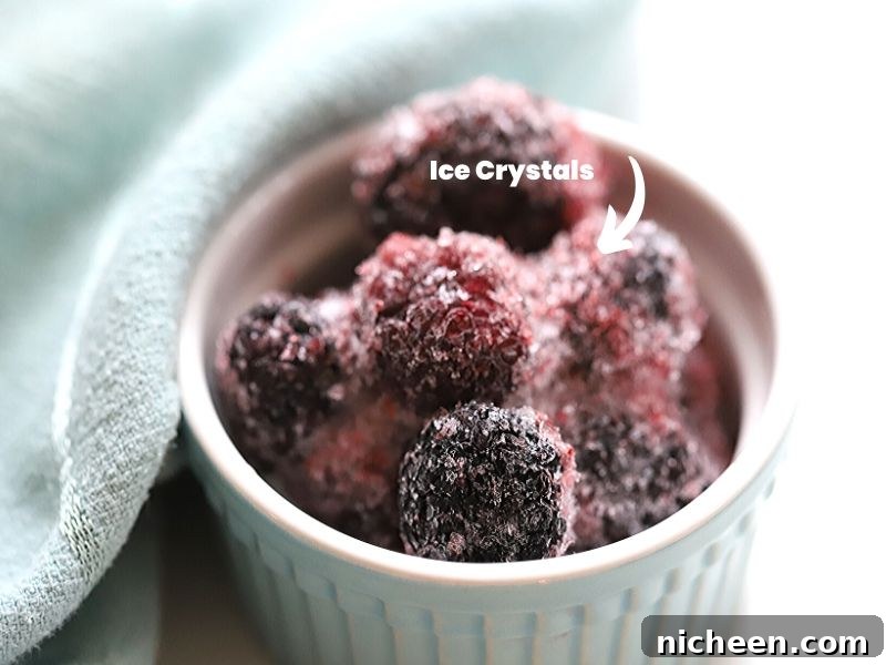 How to prevent freezer burn on berries