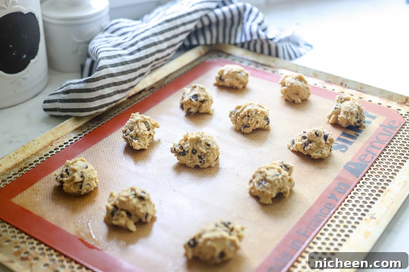 40 Baking Tips That Transform Cakes, Cookies and Bread 3 Cookie dough on cookie sheet