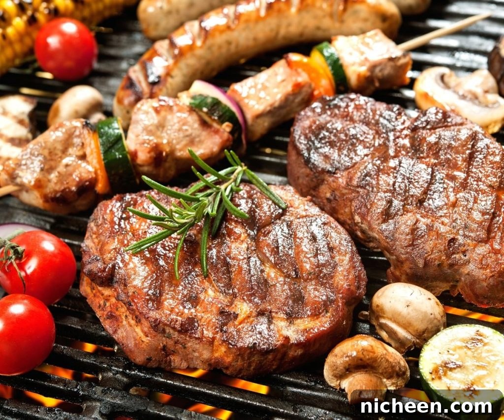 How to Keep Meat Moist on the Grill: 8 Expert Tips 2 Steaks on the grill
