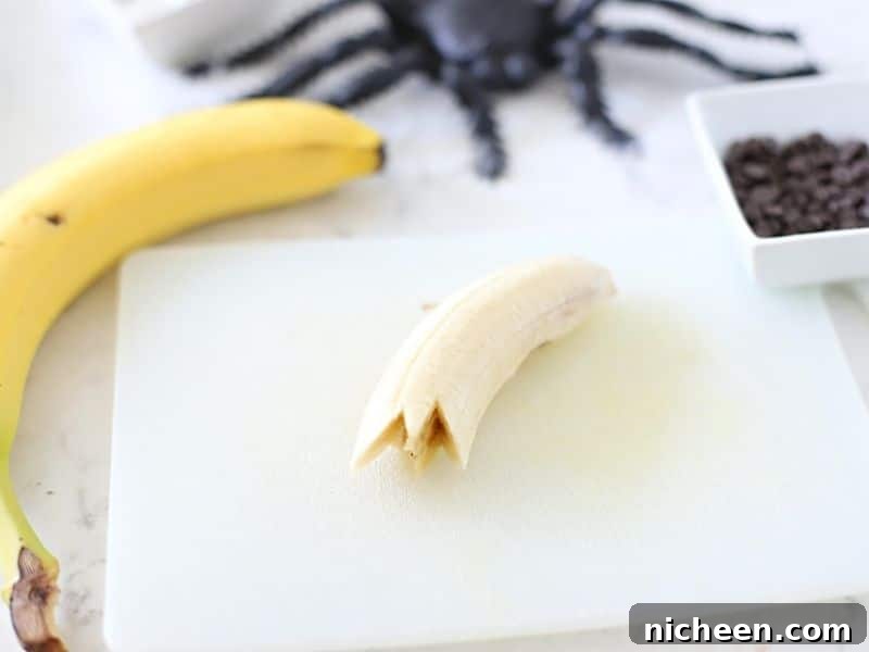 20 Wholesome Halloween Treat Recipes Kids Will Love 8 jagged edge of banana ghost