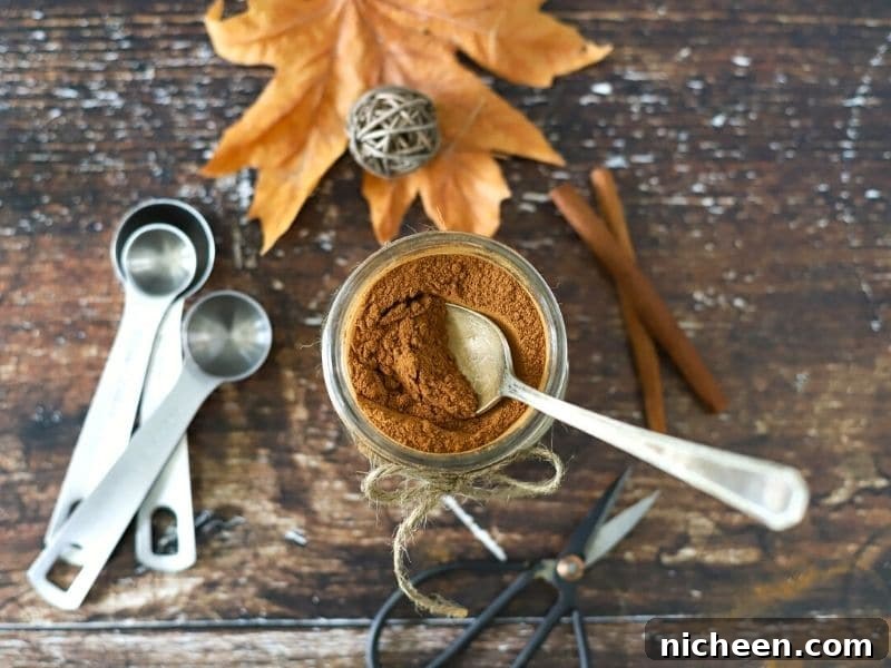 Homemade Pumpkin Pie Spice Recipe 6 warm fall spices in a jar