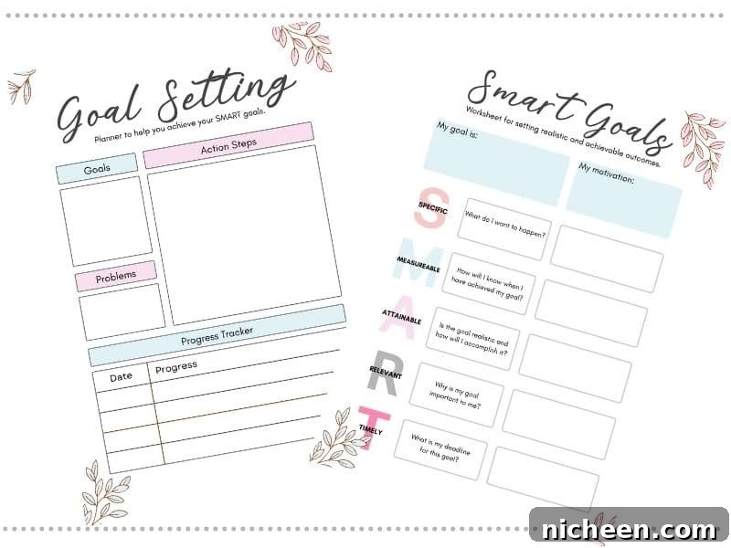 5-Step Goal-Setting Process to Reach Your Goals 6 Goal setting worksheets