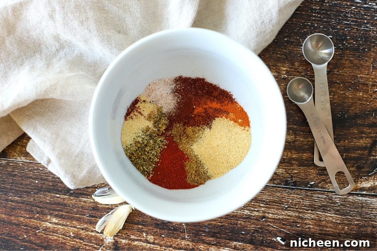 taco spices in a bowl