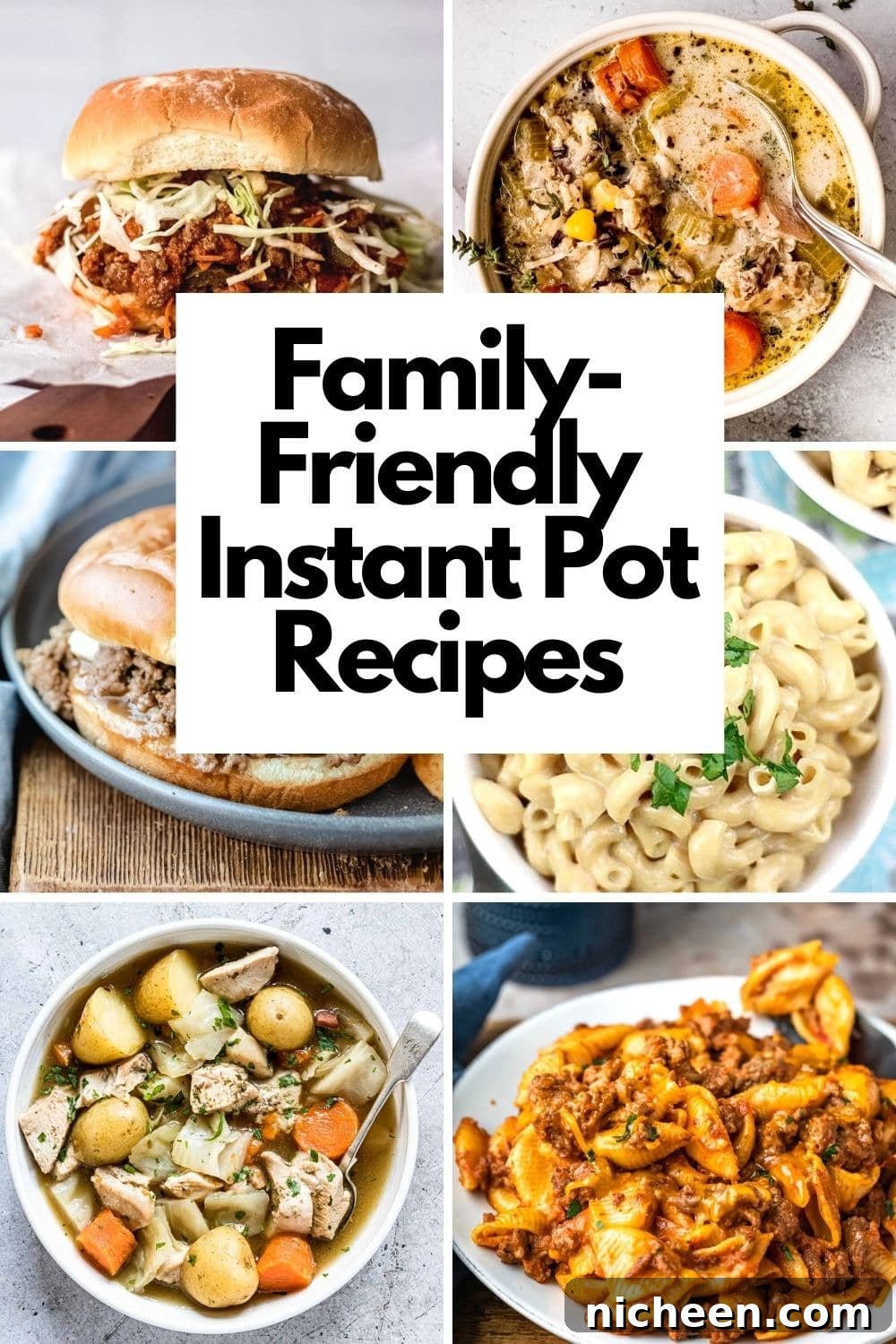 You'll love these easy family-friendly Instant Pot recipes that are perfect for weeknight dinners. With little prep time, you can have a delicious home-cooked meal on the table in no time! These recipes are sure to please even the pickiest of eaters.
