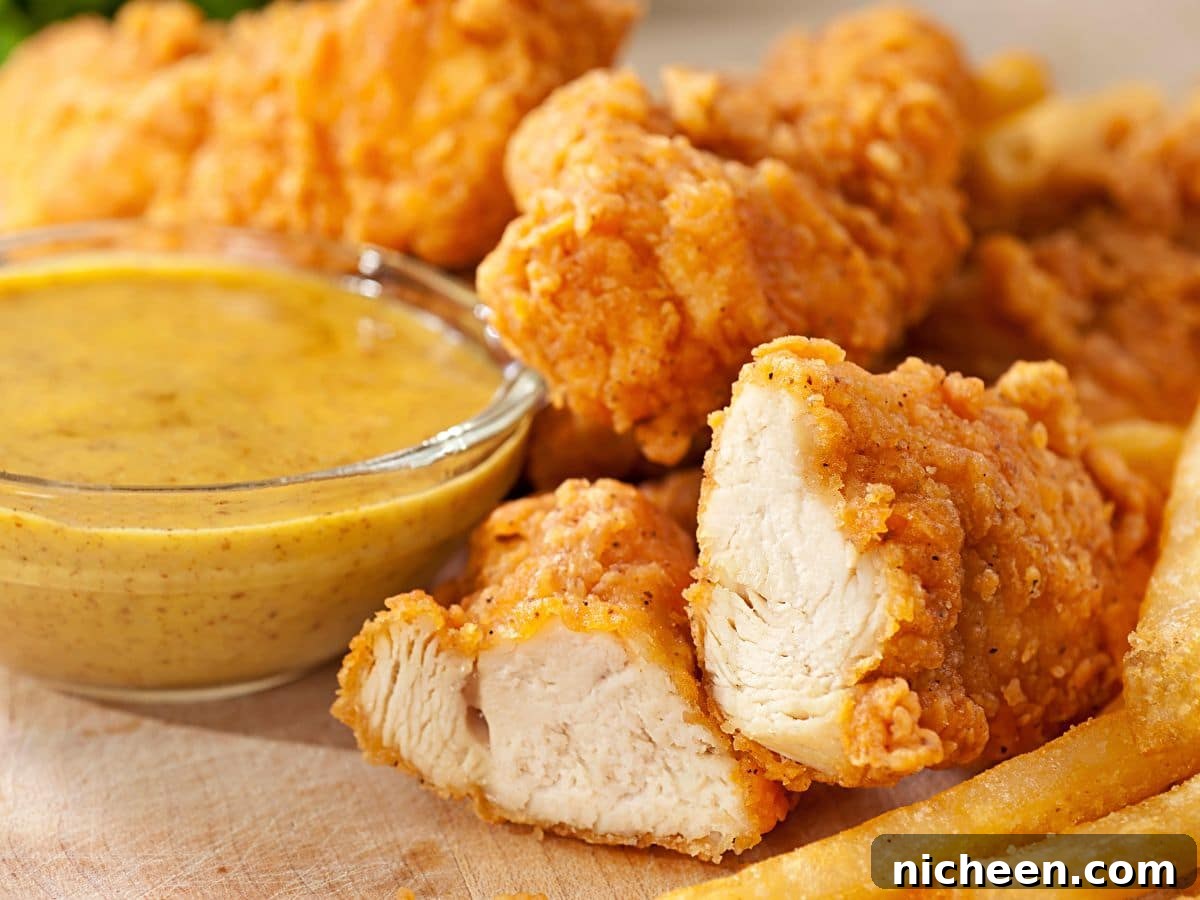 15 Irresistible Dipping Sauce Recipes for Chicken Tenders 2 Chicken fingers with honey mustard sauce