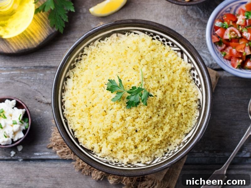 cooked couscous