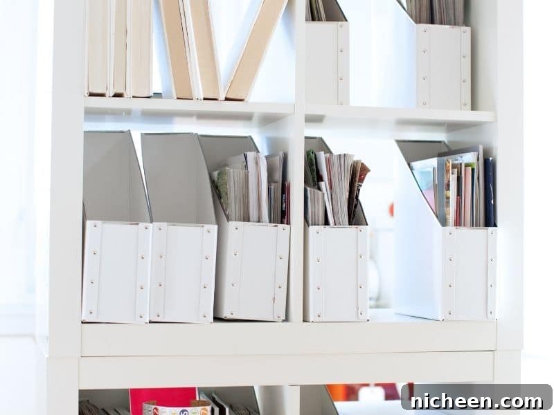 shelf organization