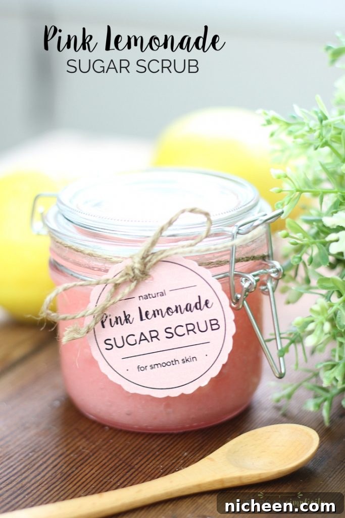 Sugar vs Salt Scrubs: Which Suits Your Skin Type? 4 Homemade Pink Lemonade Sugar Scrub