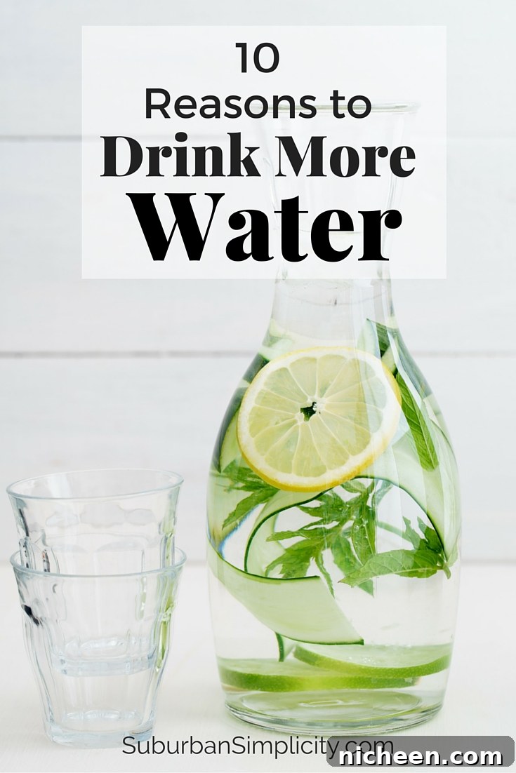 10 Science-Backed Reasons to Drink More Water 5 10 Reasons to Drink More Water